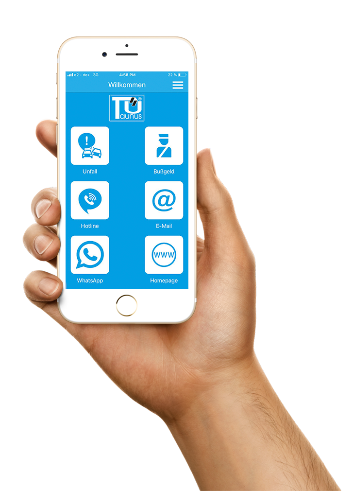 Fahrzeug Unfallhelfer App